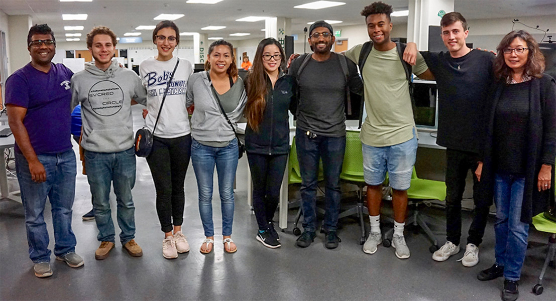 An interdisciplinary group of ten San Francisco State students