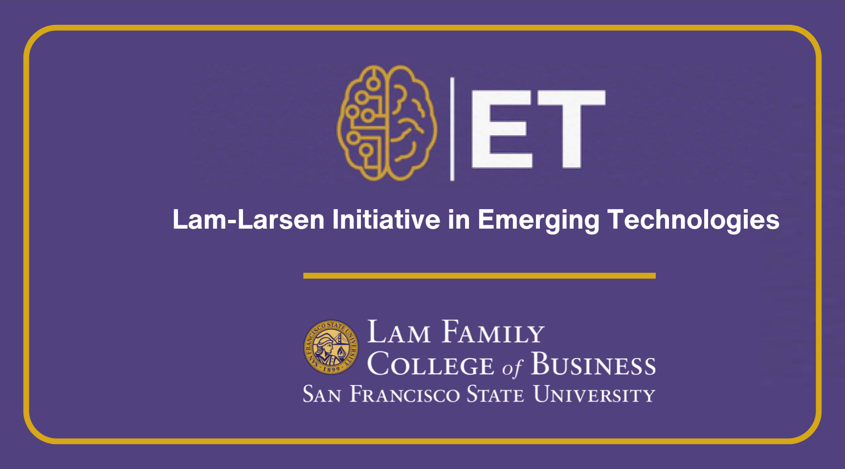 Emerging Technologies Initiative and LFCoB Graphic 