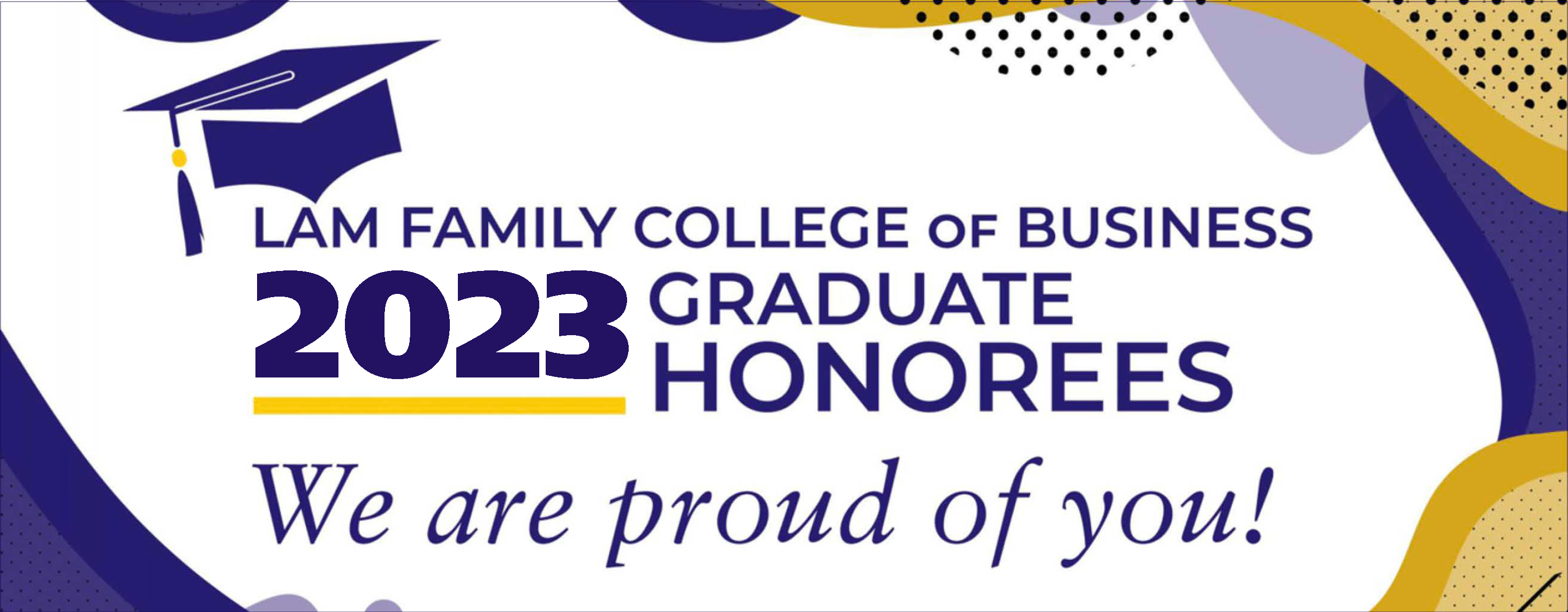Graduate Honorees 2023