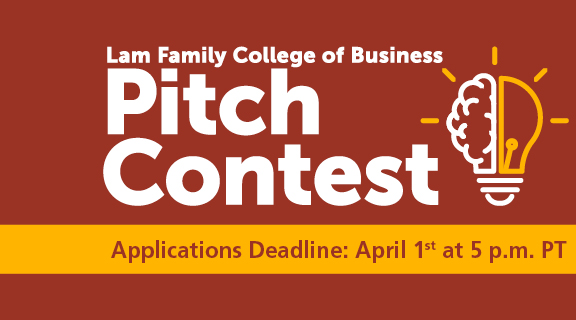 Pitch Contest announcement