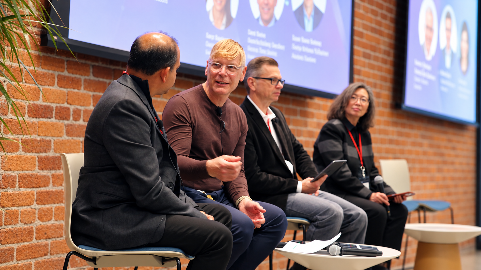 Modern Conference Panel Discussion
