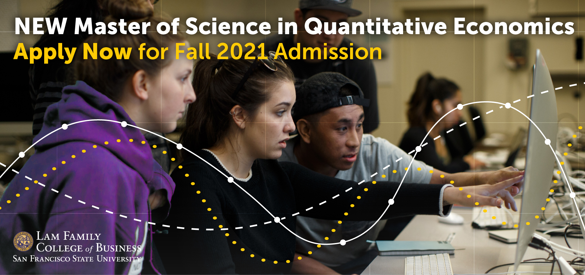 Quantitative Economics Generic Banner with students