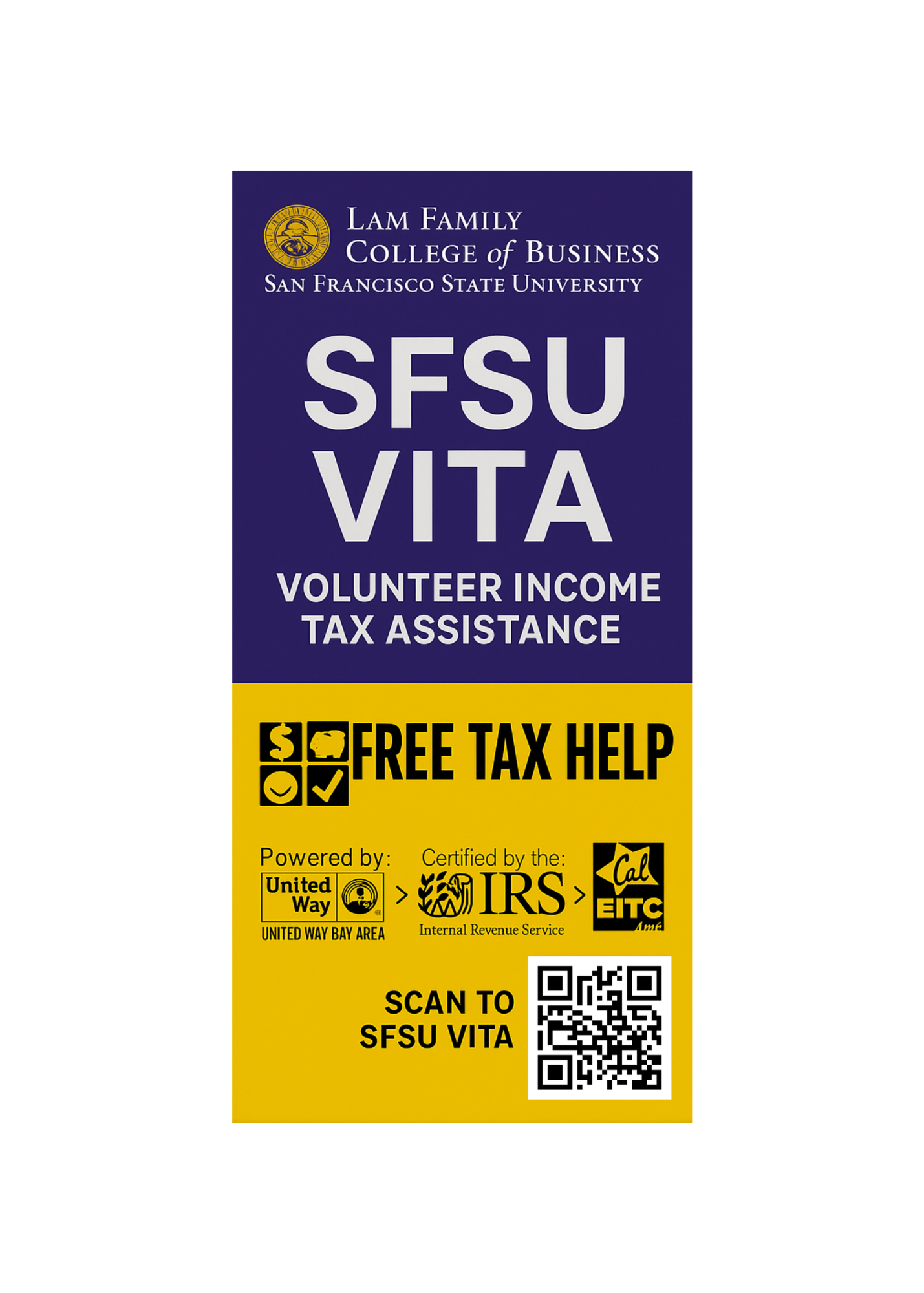 SFSU VITA Banner