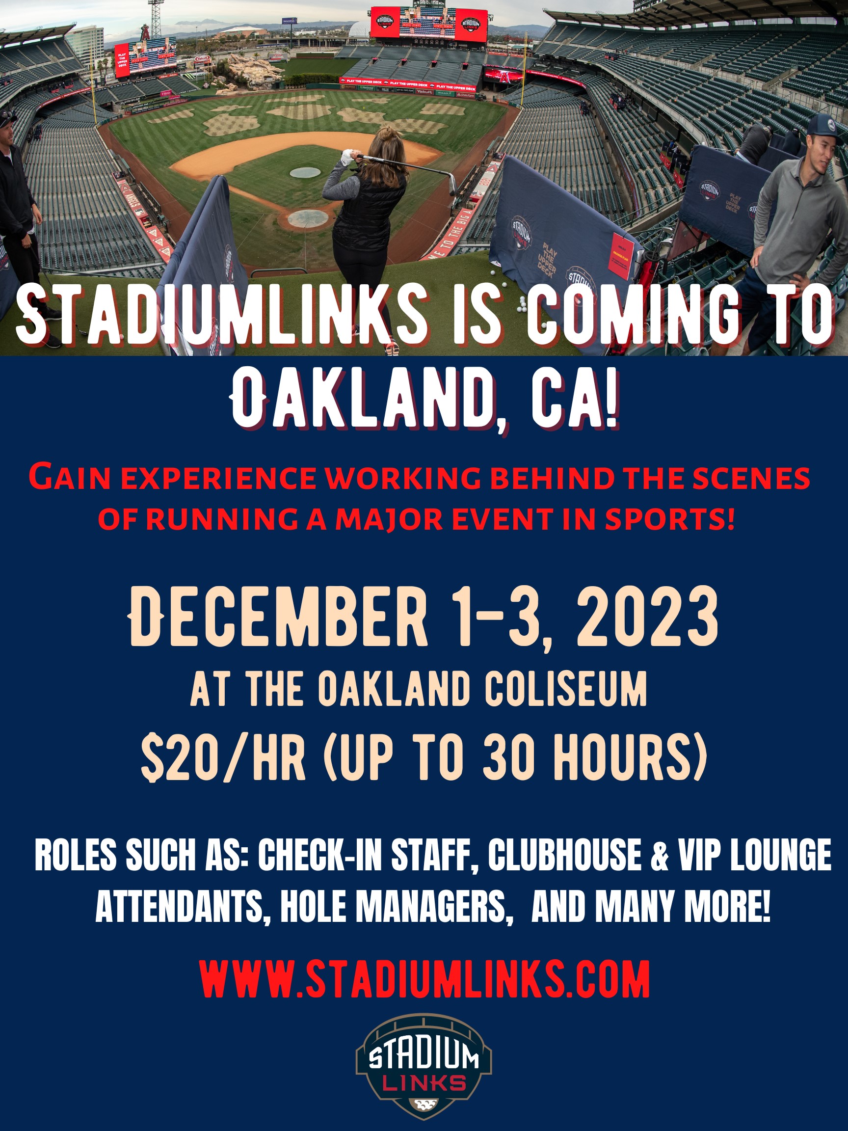 stadium links flyer