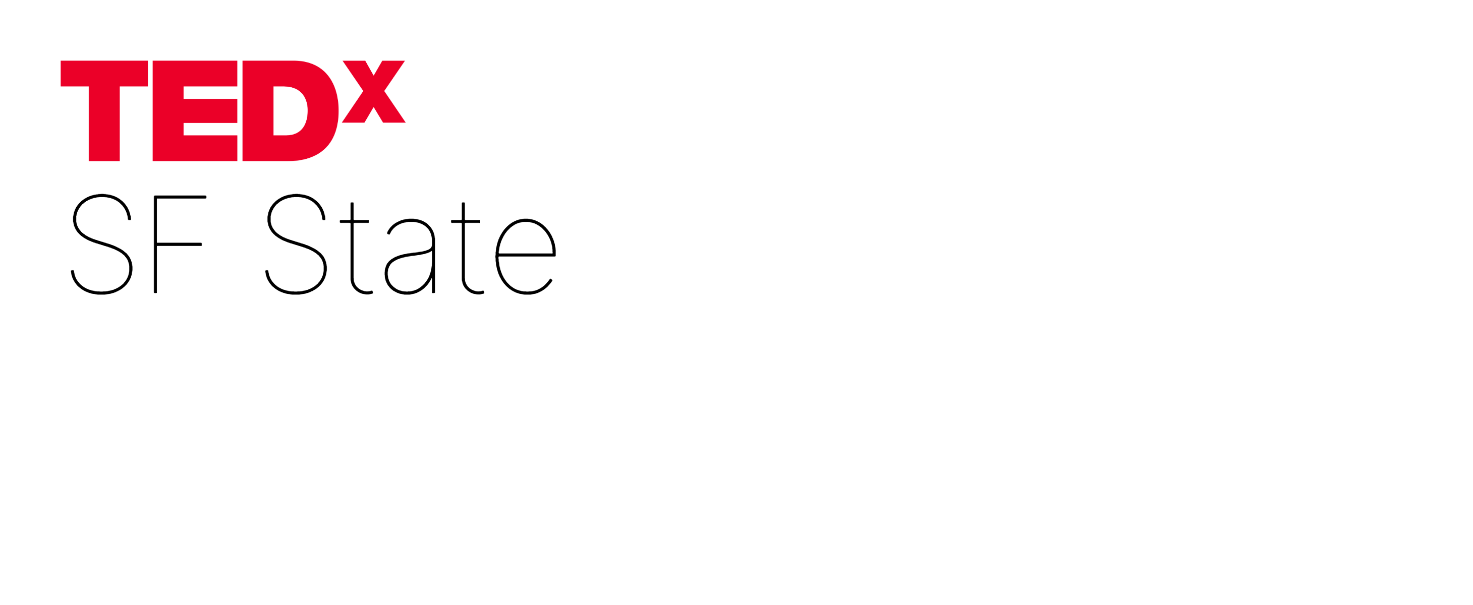TEDxSF State Logo