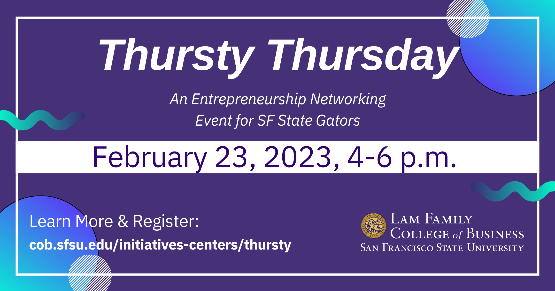 Thursty Thursday Networking Event - 2023 - rectangle for homepage