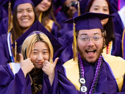 graduating students