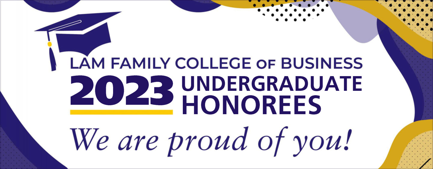 Undergraduate Honorees 2023