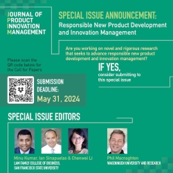 JPIM Responsible Innovation Special Issue Flyer