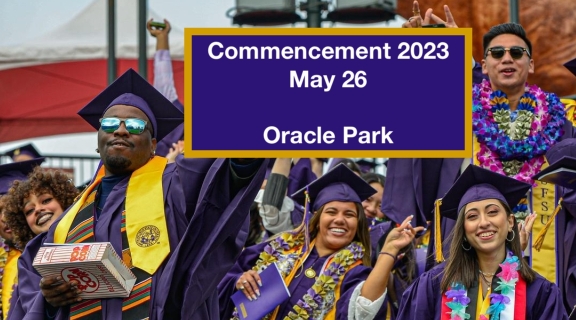 Commencement 2023 - graduates - event calendar image